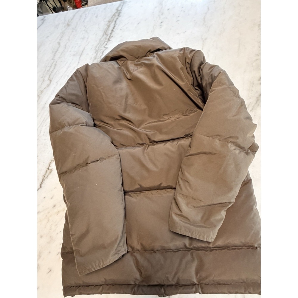 Authentic Woolrich Men's Dark Wood Langhorne Parka Jacket 550 Fill Down 16106 - Picture 9 of 11